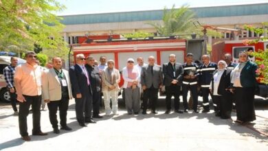 جامعة أسيوط تنفذ خطة الإخلاء.. تدريب عملي يعزز السلامة والاستجابة للطوارئ داخل الكليات
