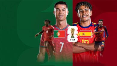 حكم مباراة إسبانيا والبرتغال في كأس العالم