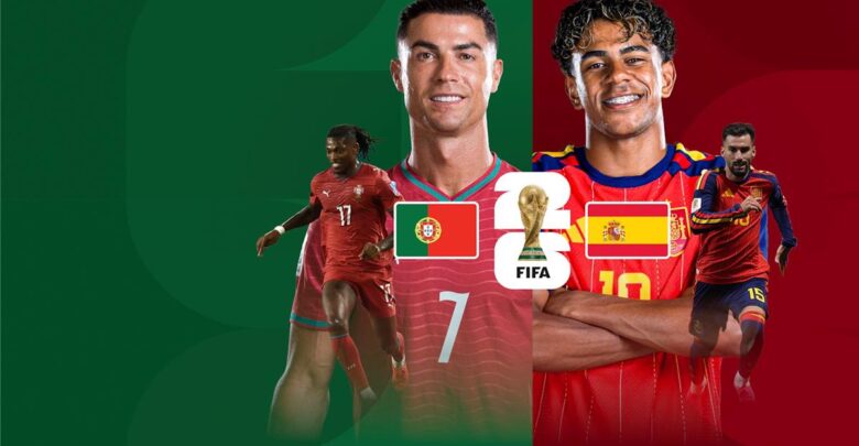 حكم مباراة إسبانيا والبرتغال في كأس العالم