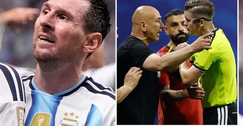 حكم مكسيكي: فضيحة تحكيمية في مباراة مصر والأرجنتين بـ كأس العالم
