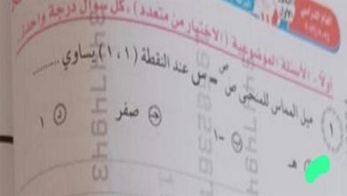 حل امتحان الرياضة البحتة 2026 لطلاب الثانوية العامة.. راجع إجاباتك الآن