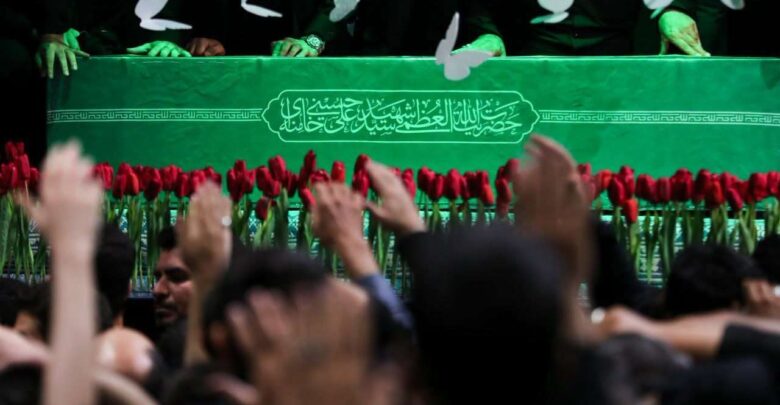 رئيس إيران يوجه رسالة للعراق بعد استضافة مراسم تشييع خامنئي