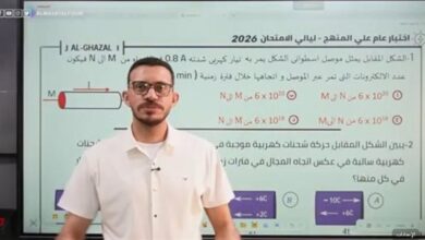 راجع أهم وأبرز 100 سؤال في الفيزياء لطلاب الثانوية العامة 2026.. فيديو