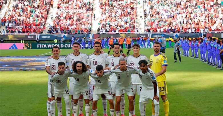 رجل مباراة إسبانيا وبلجيكا في كأس العالم في 2026