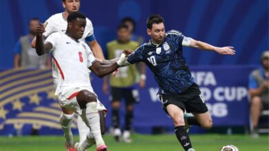 رجل مباراة الأرجنتين وإنجلترا في كأس العالم