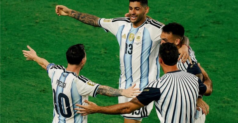 رجل مباراة الأرجنتين والرأس الأخضر في كأس العالم