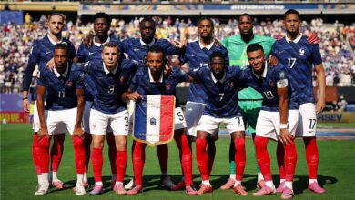 رجل مباراة فرنسا والسويد في كأس العالم