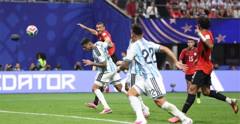 رجل مباراة مصر والأرجنتين في كأس العالم