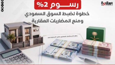 رسوم 2% خطوة لضبط السوق السعودي ومنع المضاربات العقارية