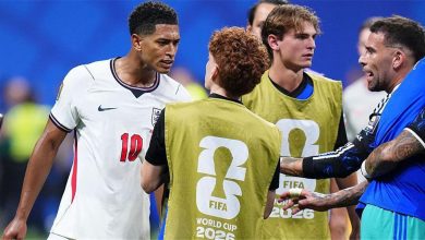 زوجة لاعب الأرجنتين توجه نقدًا لاذعًا إلى بيلينجهام بعد أحداث نصف نهائي كأس العالم