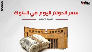 سعر الدولار في البنوك اليوم السبت