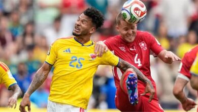 سويسرا تتخطى كولومبيا وتتأهل إلى مواجهة الأرجنتين في كأس العالم
