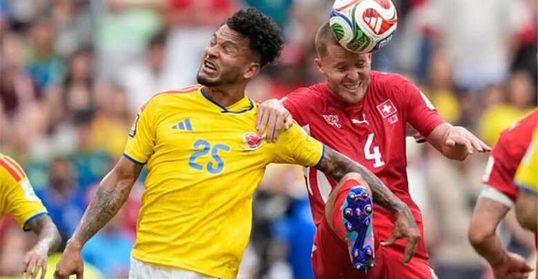 سويسرا تتخطى كولومبيا وتتأهل إلى مواجهة الأرجنتين في كأس العالم