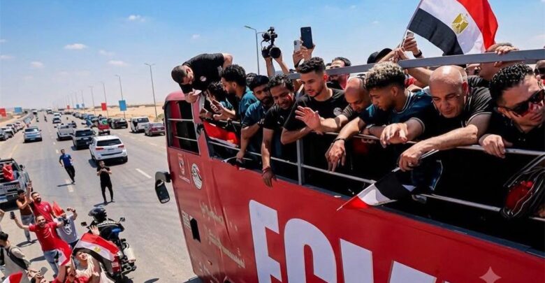 صحيفة أرجنتينية: احتفالات بعودة منتخب مصر بعد خروجه من كأس العالم
