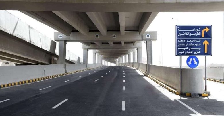 غلق كلي بمحور الفريق كمال عامر عند تقاطع محور 26 يوليو بالجيزة