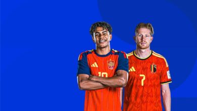 قناة مفتوحة تعلن نقل مباراة إسبانيا وبلجيكا اليوم في كأس العالم