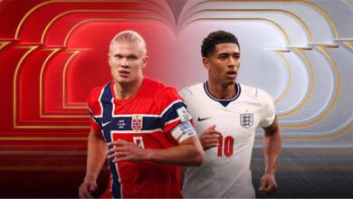 قناة مفتوحة تعلن نقل مباراة إنجلترا والنرويج في كأس العالم