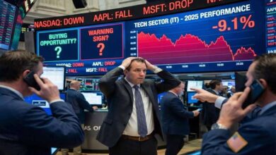 مستثمرون يسحبون 17.2 مليار دولار من الأسهم الأمريكية في أسبوع