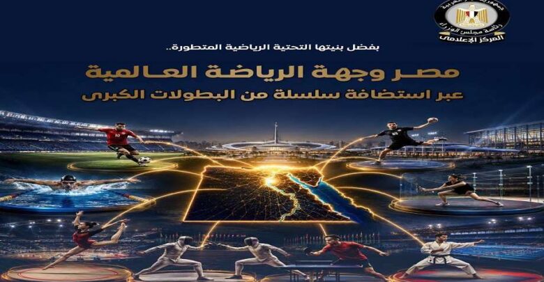مصر تحصد إشادات عالمية بتميزها في تنظيم واستضافة الأحداث الرياضية الكبرى