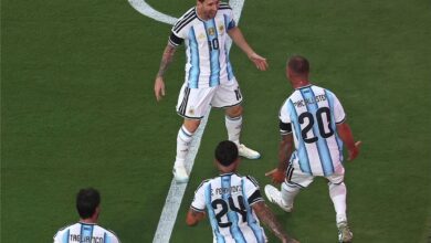 مطالبات بإيقاف لاعب منتخب الأرجنتين وغيابه عن مباراة إنجلترا في كأس العالم