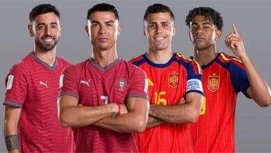 معلقين مباراة البرتغال وإسبانيا اليوم في كأس العالم