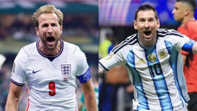 موعد والقنوات الناقلة لمباراة الأرجنتين وإنجلترا اليوم في كأس العالم.. والمعلقين