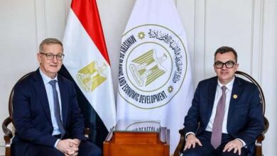 وزير التخطيط يبحث مع سفير أيرلندا تعزيز التعاون في الاقتصاد الأخضر والتكنولوجيا
