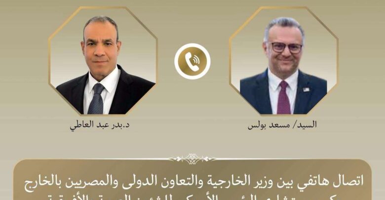 وزير الخارجية يبحث هاتفيًا مع مستشار ترامب تطورات المنطقة