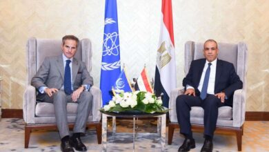 وزير الخارجية يلتقي المدير العام للوكالة الدولية للطاقة الذرية بمدينة العلمين
