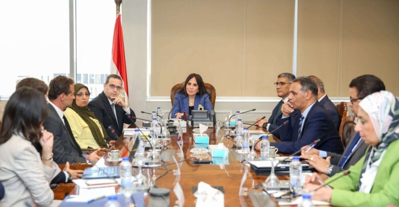 وزيرة الإسكان تبحث مع مسئولي شركة مصر إيطاليا للتطوير العقاري أوجه التعاون