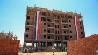 وزيرة الإسكان تتفقد مشروع سكن العاملين المنتقلين إلى العاصمة الجديدة بمدينة بدر