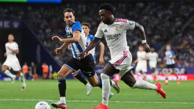 إسبانيول يسخر من التحكيم بسبب فينيسيوس جونيور بعد الخسارة أمام ريال مدريد