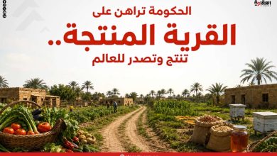 الحكومة تراهن على القرية المنتجة.. تنتج وتصدر للعالم