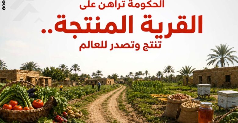 الحكومة تراهن على القرية المنتجة.. تنتج وتصدر للعالم