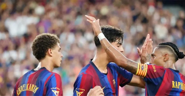 "المنهي الحاسم".. صحف إسبانيا تقيم أداء حمزة عبد الكريم في الشوط الأول بين الأهلي وبرشلونة