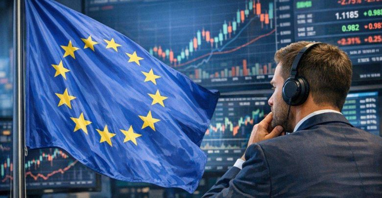 بالأرقام.. تراجع الأسهم الأوروبية خوفا من عودة الضغوط التضخمية