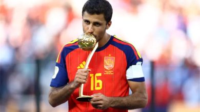 برشلونة يحسم مشاركة رودري أمام الأهلي في كأس خوان جامبر