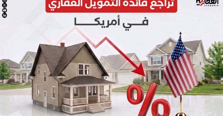 تراجع فائدة التمويل العقاري في أمريكا