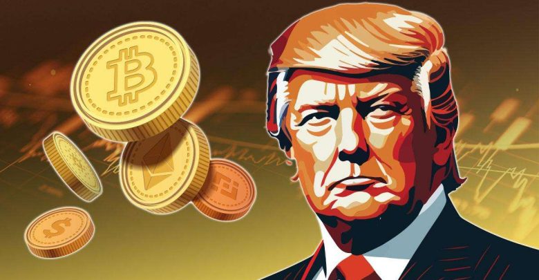 ترامب وقادة العملات المشفرة في اجتماع حاسم.. ماذا يحدث في سوق الأصول الرقمية؟