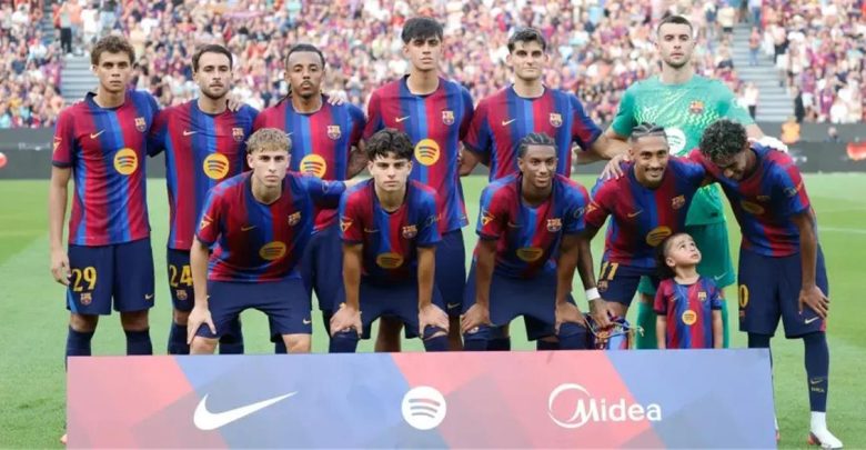 تشكيل برشلونة أمام إلتشي في الدوري الإسباني.. موقف حمزة عبد الكريم