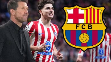 حقيقة حديث ألفاريز مع سيميوني بشأن مستقبله مع أتلتيكو مدريد