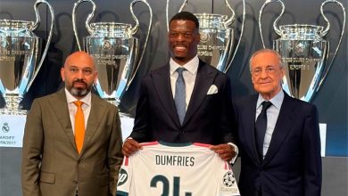 دومفريس يكشف عن طموحه مع ريال مدريد ويوضح: ممتن لوجودي في هذا النادي