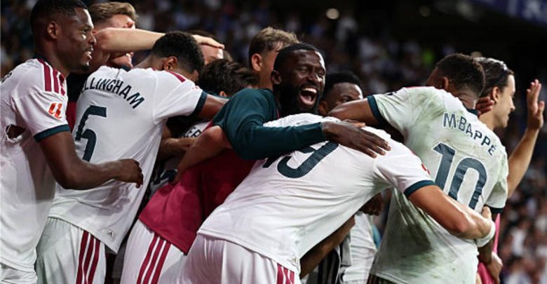 رجل مباراة ريال مدريد وإسبانيول في الدوري الإسباني