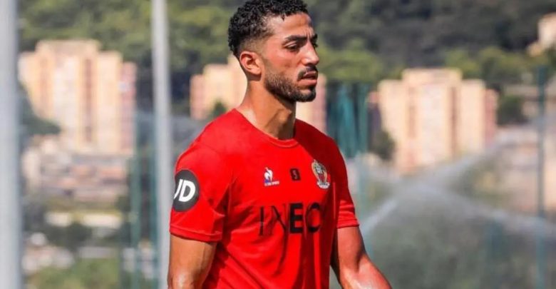 سبب غياب محمد عبد المنعم عن آخر وديات نيس استعدادًا للموسم الجديد