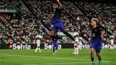 فيديو | أمام أنظار حمزة عبد الكريم.. برشلونة يبدع ويكتسح إلتشي بخماسية في الدوري الإسباني