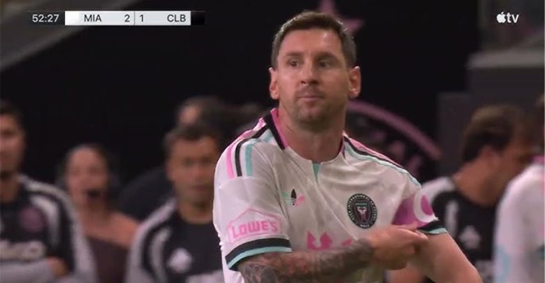 فيديو | ميسي يشارك كبديل في تعادل إنتر ميامي وكولومبوس كرو