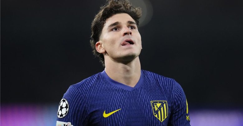قرار سيميوني يزيد الغموض حول موقف ألفاريز مع أتلتيكو مدريد