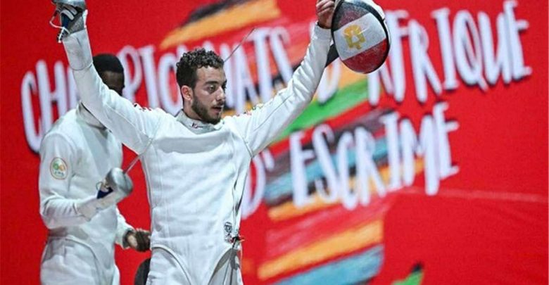 محمد السيد وفريدة عثمان يحملان علم مصر في افتتاح دورة ألعاب البحر المتوسط 2026