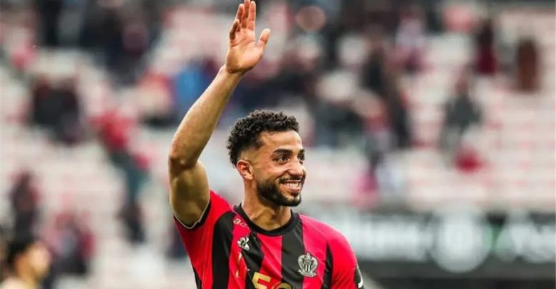 مدرب نيس يوضح موقف محمد عبد المنعم من المشاركة ضد لوريان