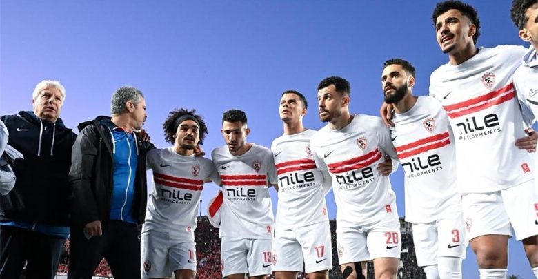 مران الزمالك | تدريبات بدنية وتقسمية فنية استعدادًا لودية البلاستيك